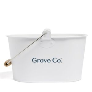 Matte White Grove Co Collaborative Cleaning Caddy Supplies New Bucket Organizer